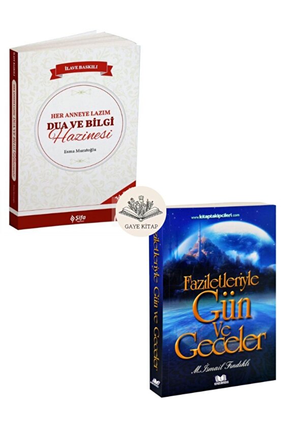Her Anneye Lazım Ve Faziletleriyle Gün Ve Geceler 2li Set ( Ayraç Hediyeli! )