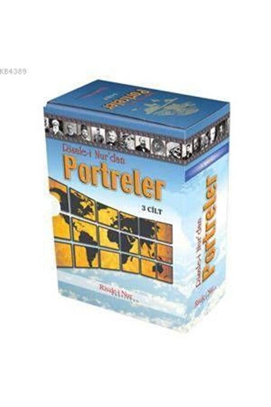 Risale-i Nurdan Portreler 3 Cilt Kitap Takım