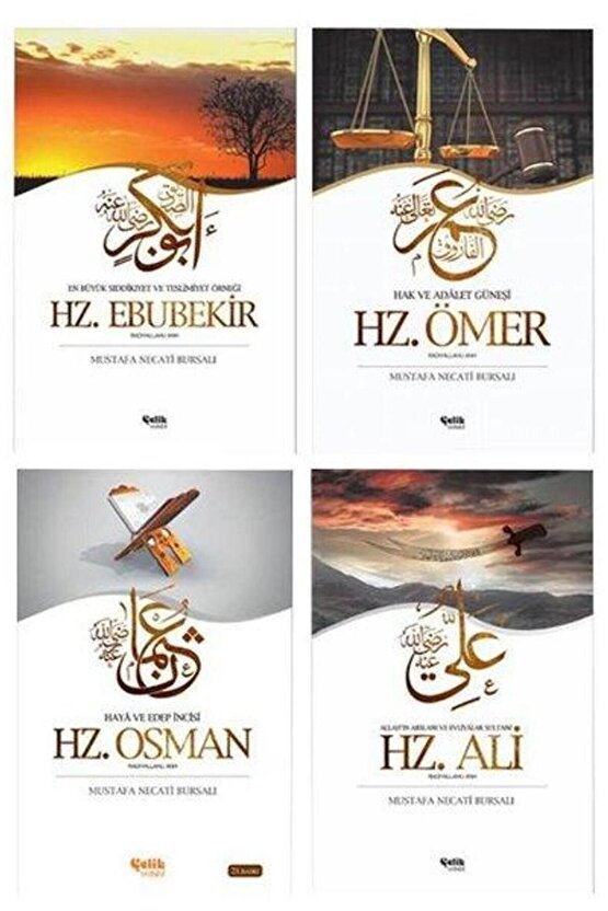 4 Büyük Halife Kitap Seti - 4 Kitap Takım