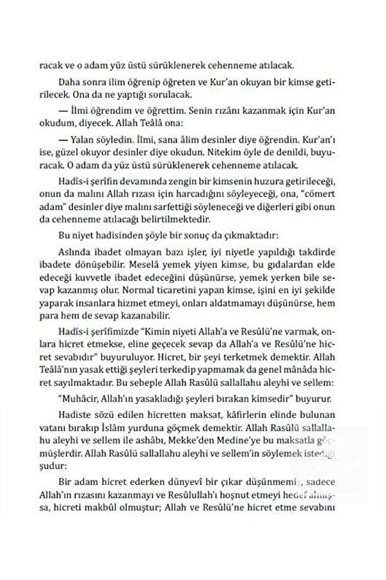 Sahihi Buhariden Sohbetler ve Nasihatler