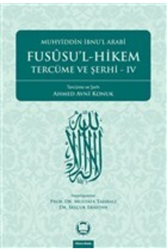 Fususul-hikem Tercüme Ve Şerhi 4