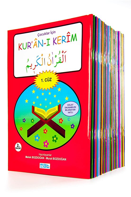 Çocuklar Için Kuran-ı Kerim 1-30. Cüzler Set