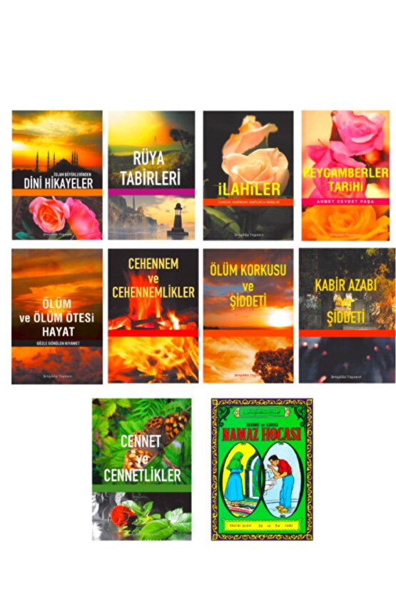 Dergi Boy Dini Kitaplar 10lu Set