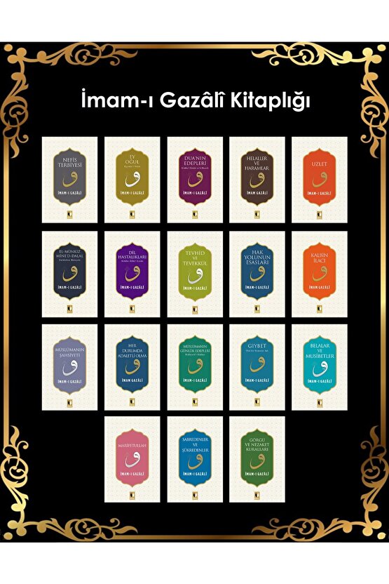 Imam-ı Gazali Seti 18 Kitap-