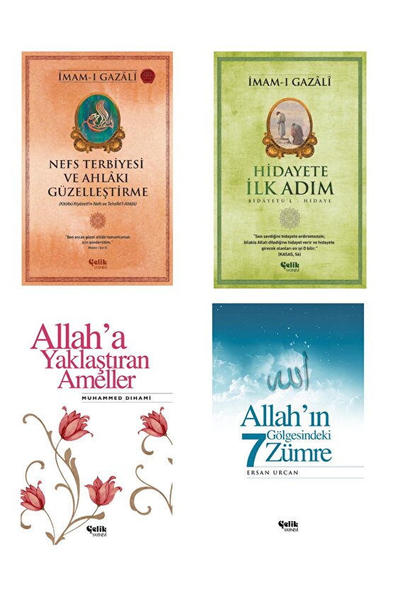 Nefs Terbiyesi-hidayete Ilk Adım-allahın Gölgesindeki 7 Zümre-allaha Yaklaştıran Ameller 4lü Set