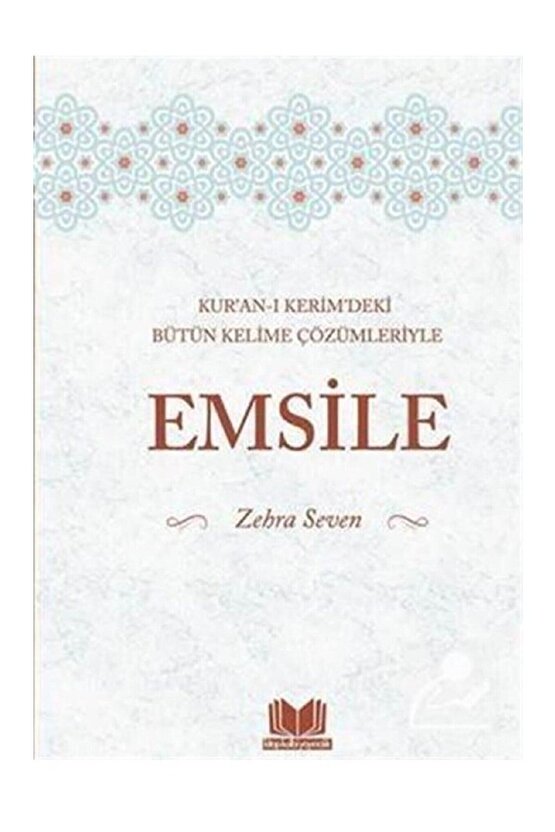 Emsile, Bina, Maksut 3 Kitap