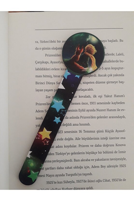 Küçükprens Ahşap Kitap Ayracı