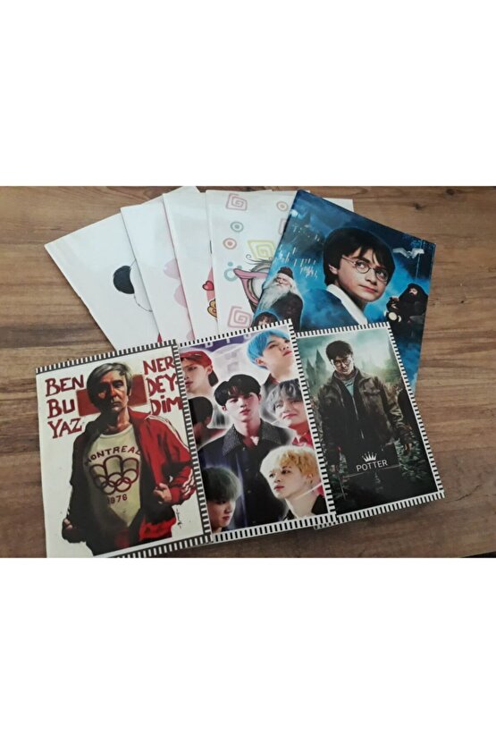 8 Adet Ivory 32 Sayfa Çizim Ve Boyama Defter Seti Kaligrafi Fon