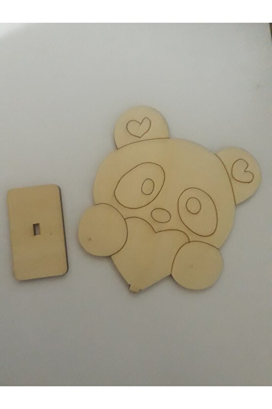 Beceri Geliştiren Ahşap Biblo Boyama 3lü