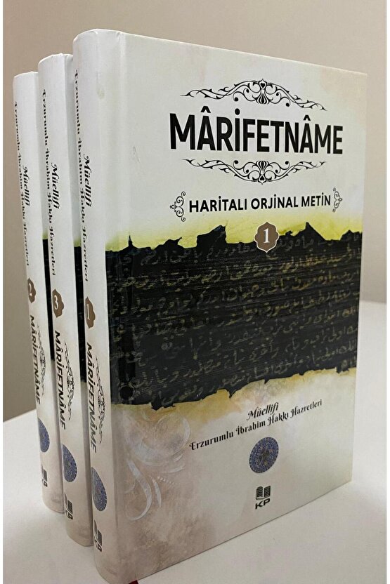Marifetname, Erzurumlu Ibrahim Hakkı Hazretleri, 14x20 Cm. 3cilt