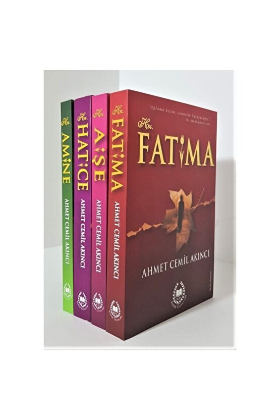 Bahar Yayın Hz.fatıma Hz.aişe Hz.amine Hz.hatice Ahmet Cemil Akıncı Boy En: 13.5 Cm Boy: 21 Cm )