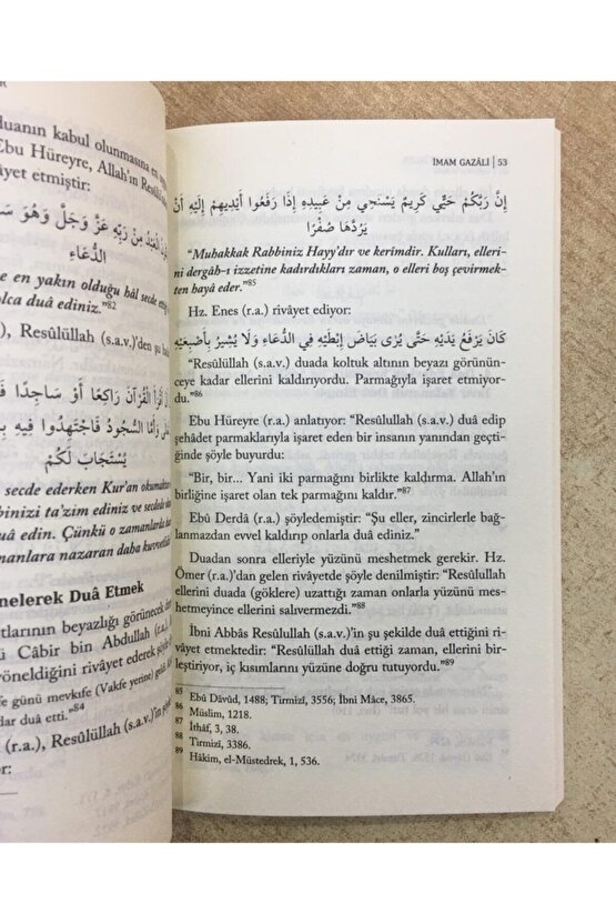 Dualar Ve Zikirler, Imam Gazali, 14x21 Cm. Ravza Yay