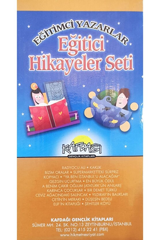 Eğitimci Yazarlar Eğitici Hikayeler Seti 3 Ve 4.sınıflar Için Toplam Sayfa 1620