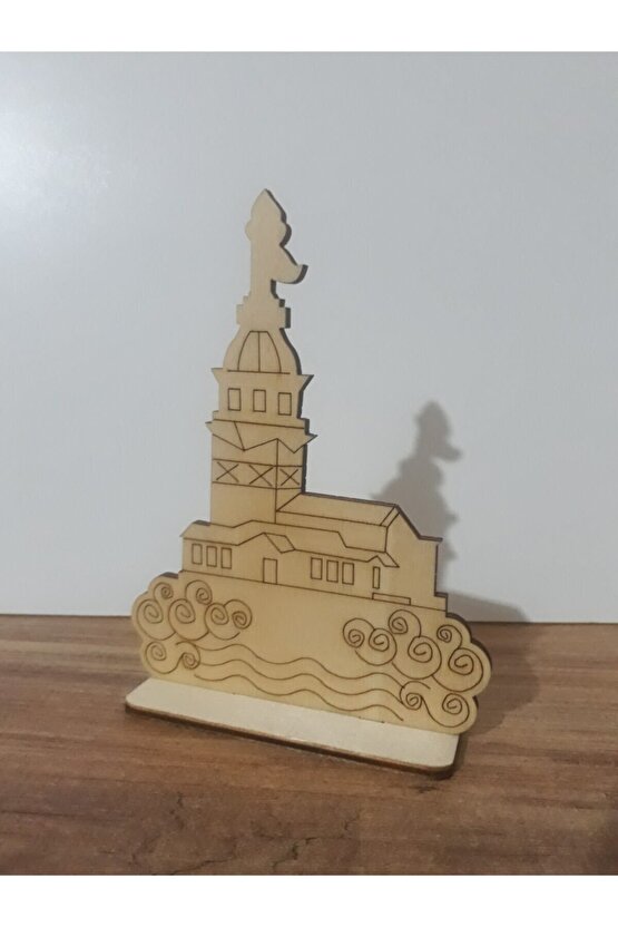 Beceri Geliştiren Ahşap Biblo Boyama 3 Lü