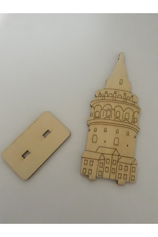 Beceri Geliştiren Ahşap Biblo Boyama 3 Lü