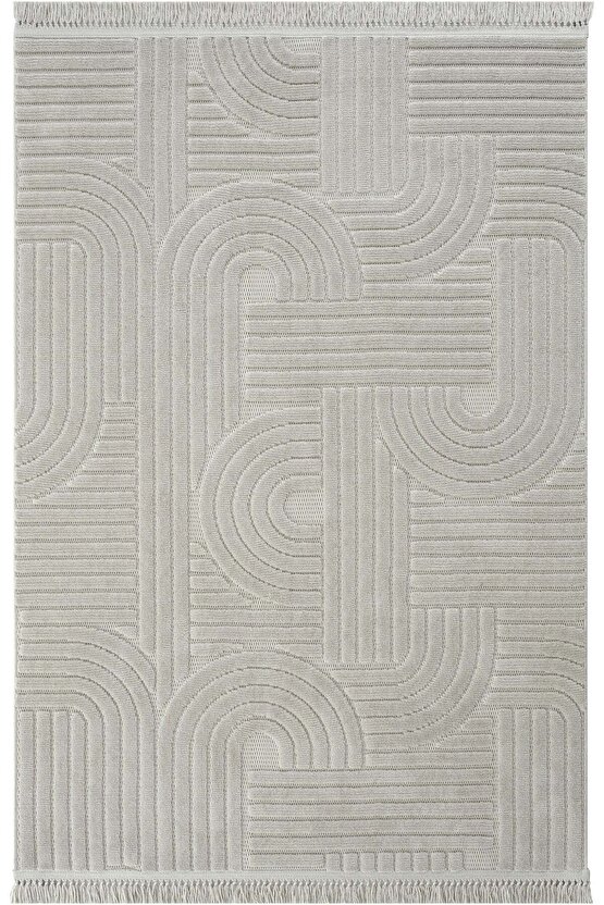 Dizayn Kaymaz Taban Koridor Halısı Kesme Yolluk Mutfak Halısı Modern Salon Halısı 1090 GRİ