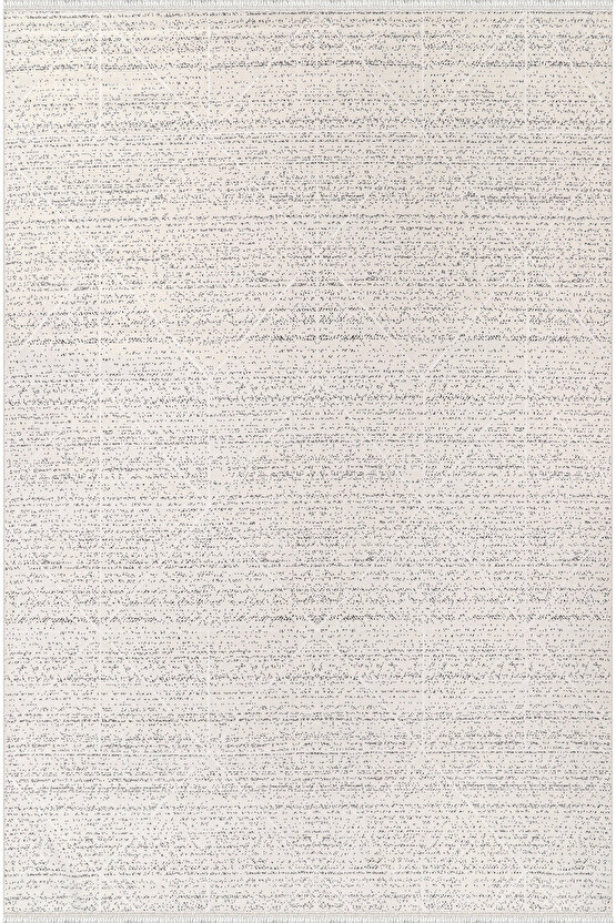 Bambu Saten Halı Kilim Salon Mutfak Koridor Yolluk Dokuma Makine Halısı Petra 2 Gri