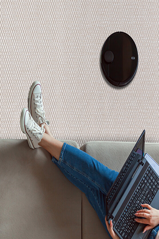 TM-01 Sisal Jut Hasır Model Tek Renk Dokuma Yıkanabilir Toz Vermez Halı Krem