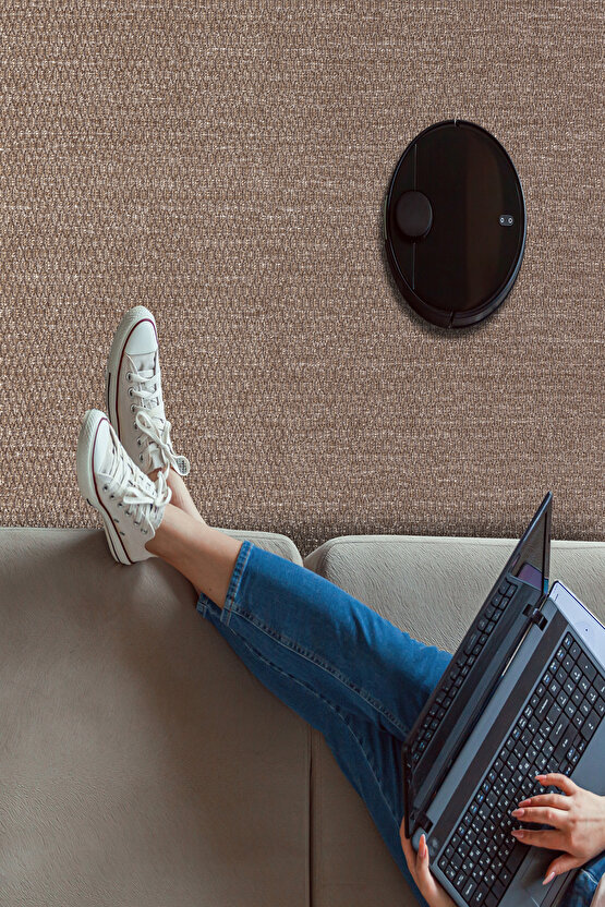 Sisal Jut Hasır Model Tek Renk Dokuma Yıkanabilir Toz Vermez Halı Krem