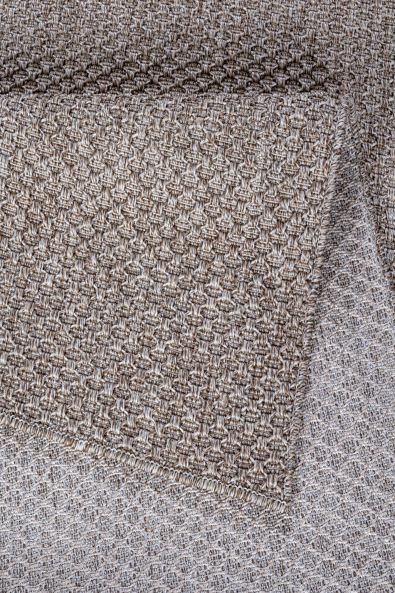 TM-01 Sisal Jut Hasır Model Tek Renk Dokuma Yıkanabilir Toz Vermez Halı VİZON