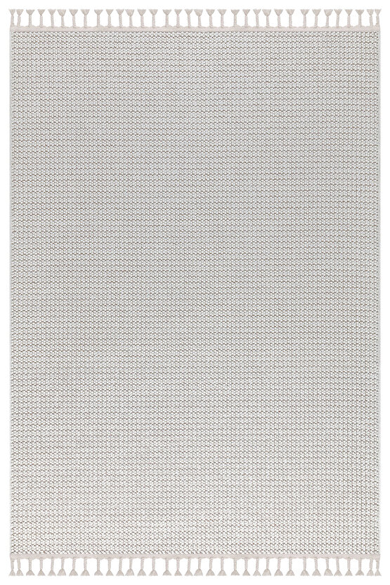 Mumbai 256 Beyaz Yumuşak Dokulu Halı Kilim Salon Mutfak Koridor  Yolluk Dokuma Makine Halısı