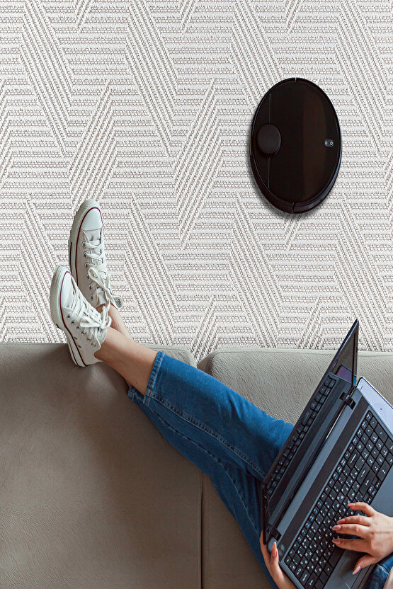 Mumbai 434 Beyaz Yumuşak Dokulu Halı Kilim Salon Mutfak Koridor  Yolluk Dokuma Makine Halısı