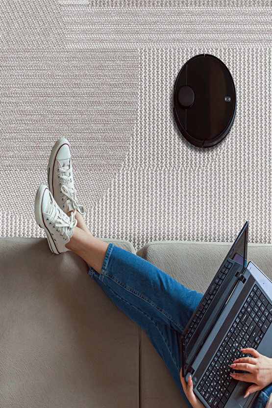 Mumbai 321 Bej - Beyaz Yumuşak Dokulu Halı Kilim Salon Mutfak Koridor  Yolluk Dokuma Makine Halısı