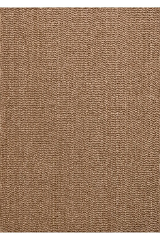 Srz-0503 Jüt Tabanlı Hasır Dokuma Örme Bohem Antialerjik Halı Kilim Balık Sırtı