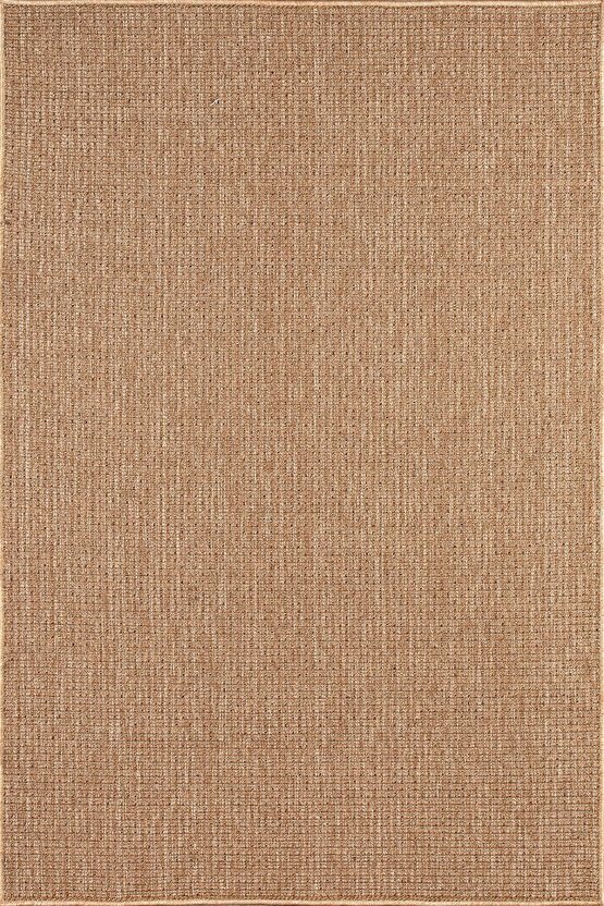 Srz-0465 Jüt Tabanlı Hasır Kaymaz Dokuma Örme Bohem Antialerjik Halı Kilim Salon Halısı