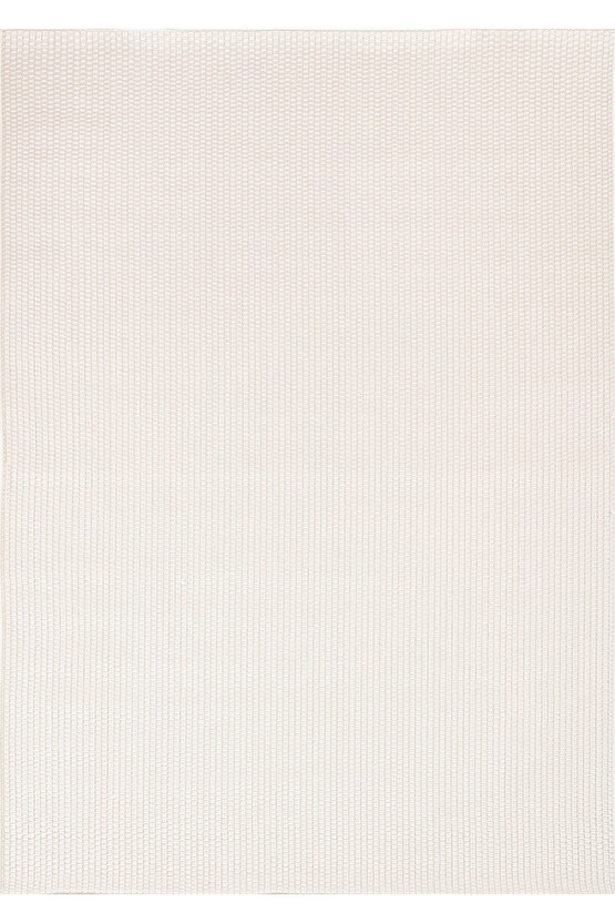 Sisal Jut Hasır Model Tek Renk Dokuma Yıkanabilir Toz Vermez Halı Krem