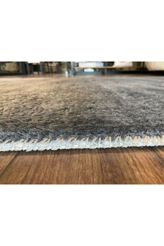 Puffy Kabartma Desenli Yıkanabilir Kaymaz Taban Salon Halısı Mutfak Koridor Halısı S51