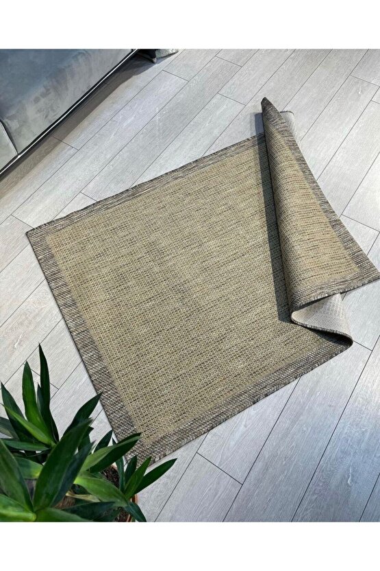 SİSAL BORDÜRLÜ JUT HASIR HALI 9513