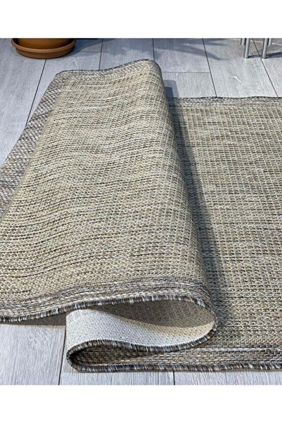 SİSAL BORDÜRLÜ JUT HASIR HALI 9513