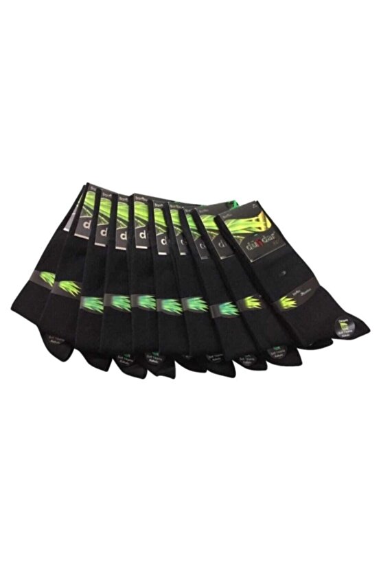 6 Adet Siyah Dört Mevsim Bambu Erkek Çorap Dikişsiz Solmaz