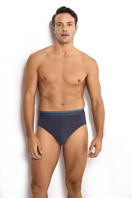 Erkek Füme Slip 3lü Külot 150