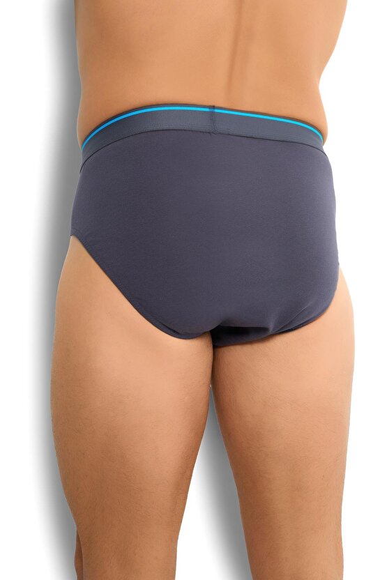 Erkek Füme Slip 3lü Külot 150