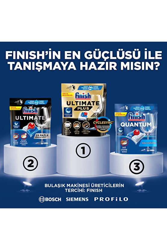 Quantum Özel Seri Bulaşık Makinesi Deterjanı Kapsül Tablet 100 Adet