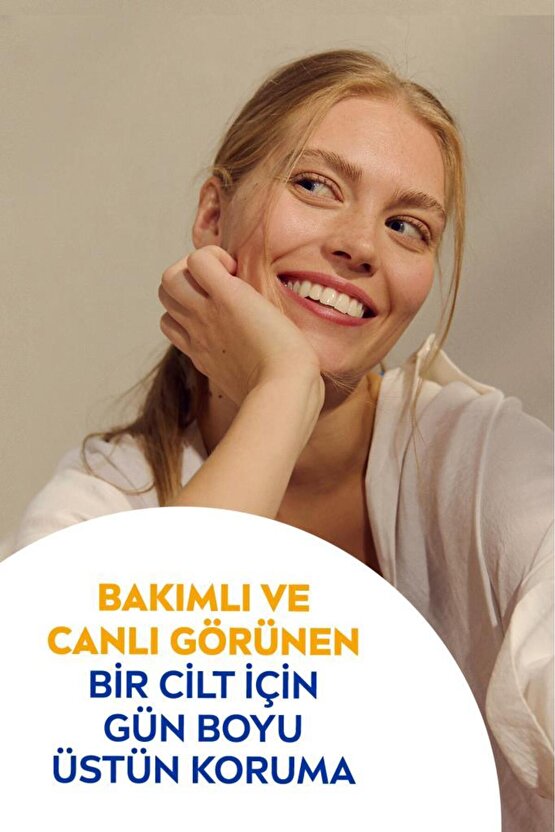 SUN SPF50 Hafif Dokulu Güneş Koruyucu Yüz Kremi 40ml, Yüksek Güneş Koruyucu, Erken Yaşlanma Karşıtı