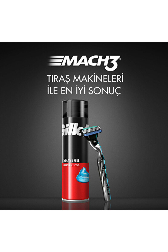Tıraş Jeli Orijinal Koku 200ml x 3