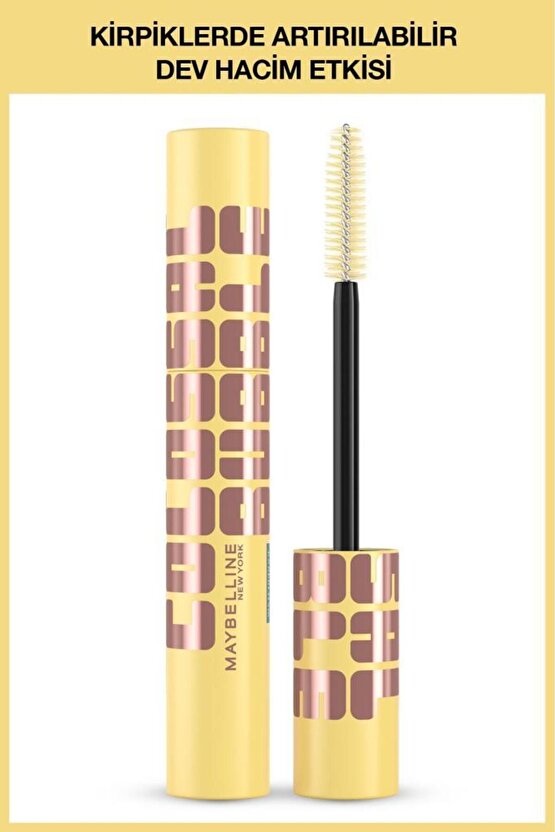 Colossal Bubble Hacim Veren Maskara - Siyah