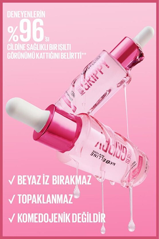 Grippy Cilde Makyajı Sabitleyen Serum Makyaj Bazı