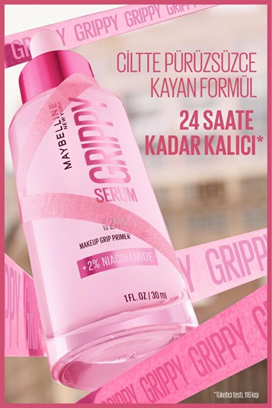 Grippy Cilde Makyajı Sabitleyen Serum Makyaj Bazı