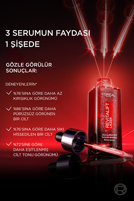 Revitalift Lazer Yaşlanma Belirtileri Karşıtı Üçlü Peptit Bakım Serumu 30 ml