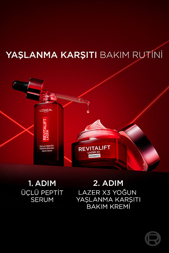 Revitalift Lazer Yaşlanma Belirtileri Karşıtı Üçlü Peptit Bakım Serumu 30 ml