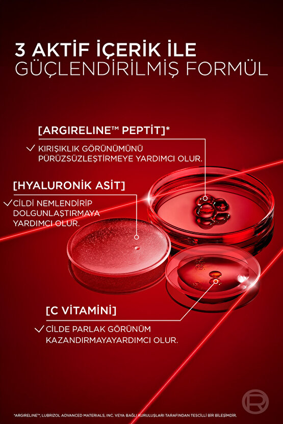 Revitalift Lazer Yaşlanma Belirtileri Karşıtı Üçlü Peptit Bakım Serumu 30 ml