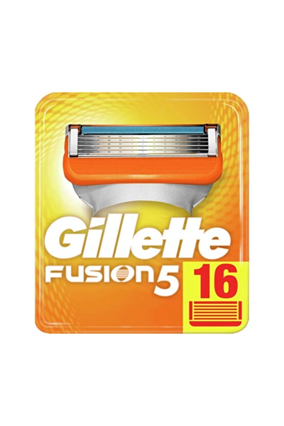 Fusion 16lı Yedek Tıraş Bıçağı Karton Paket