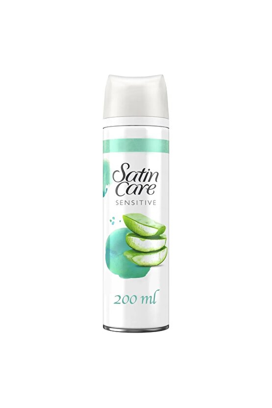 Satin Care Tıraş Jeli Hassas 200 ml sensıtıve +2 ADET