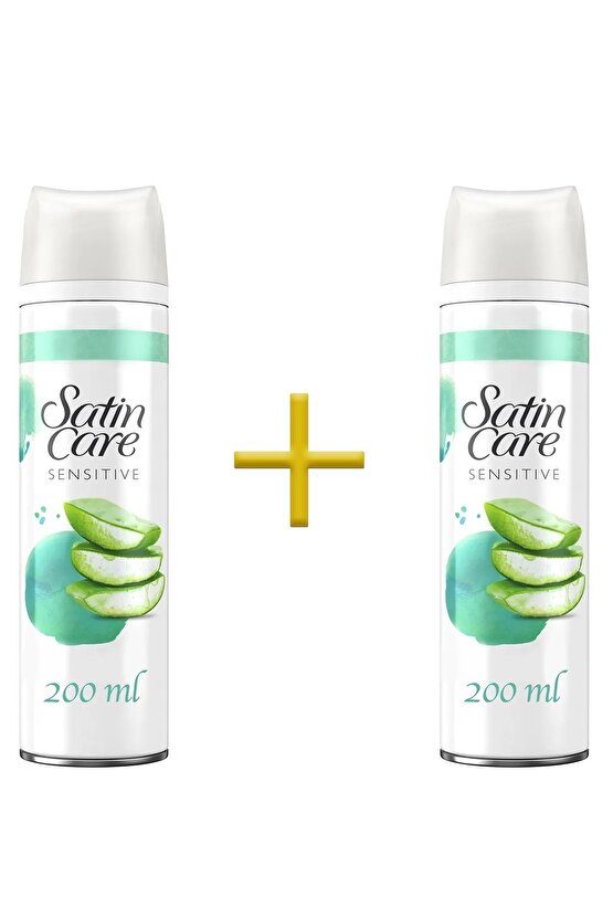 Satin Care Tıraş Jeli Hassas 200 ml sensıtıve +2 ADET