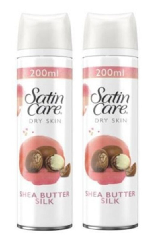 Satin Care Tıraş Jeli Kuru Ciltler 200 Ml X 2 Adet