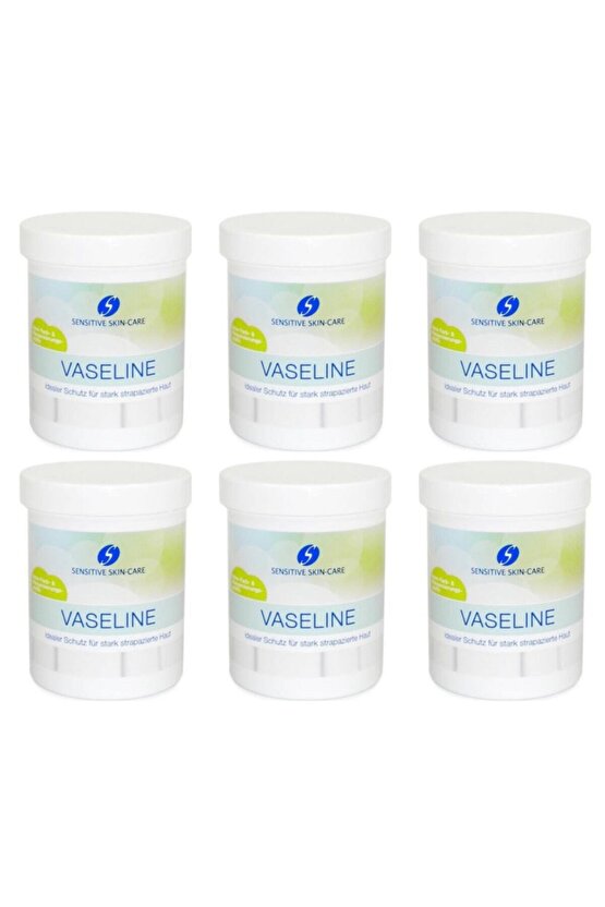 Morbex 6 Adet Schmess Sensitive Skin Care Vaseline 125 ml Saf Vazelin